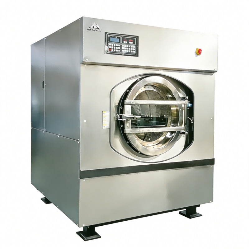 Lavadora-centrifugadora industrial de acero inoxidable de 100 kg